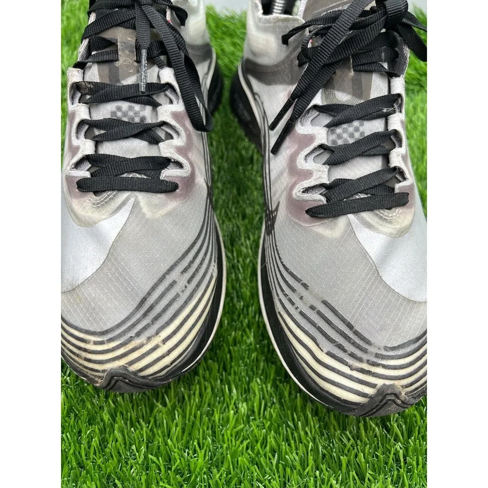 Nike Lab Zoom Fly NYC‎ New York Marathon Black White Men Size 8 AH5088-001 - Picture 6 of 9